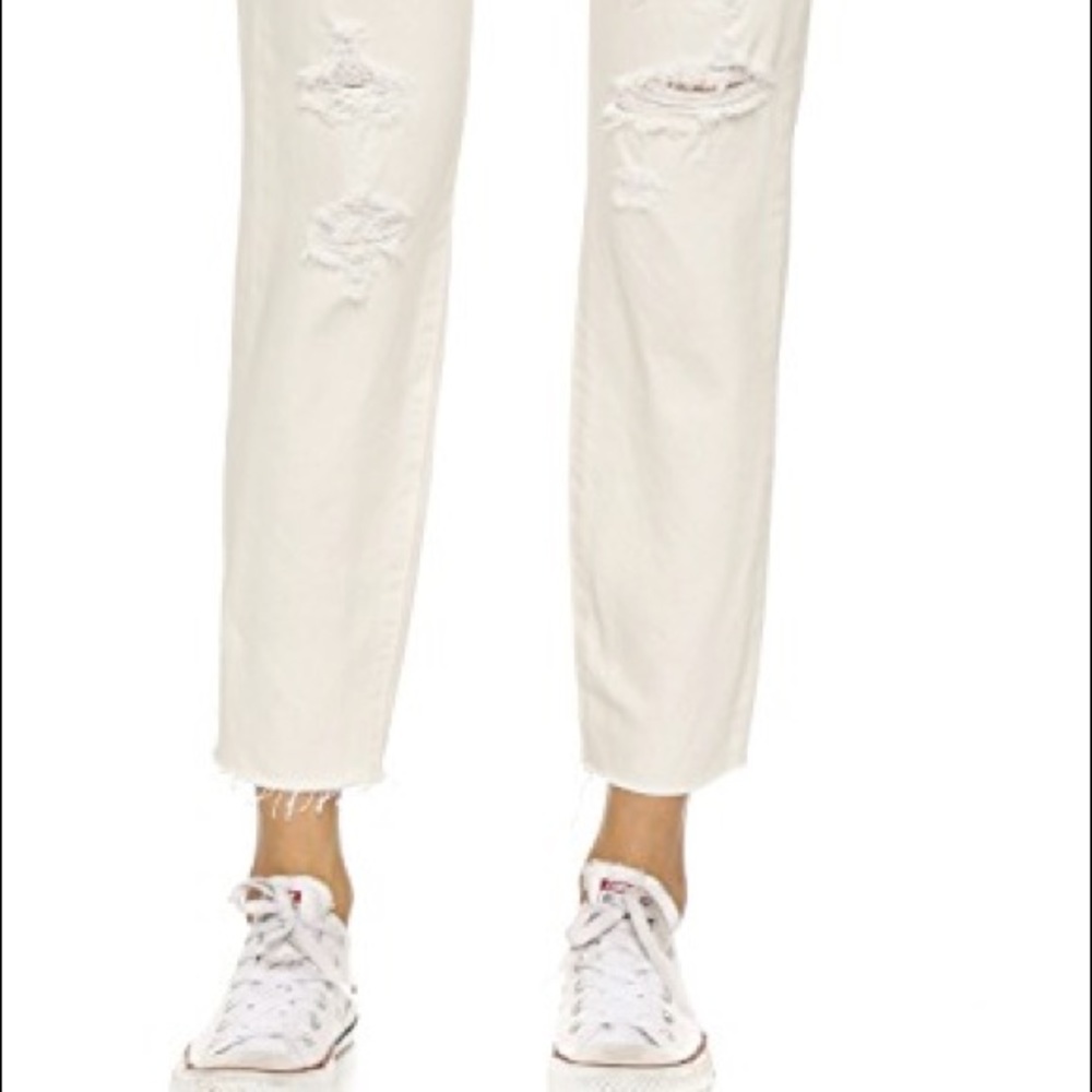 Levi’s Wedgie Icon Distressed Jeans in “cement” - Picture 2 of 8